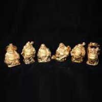 Feng Shui Laughing Buddha Set